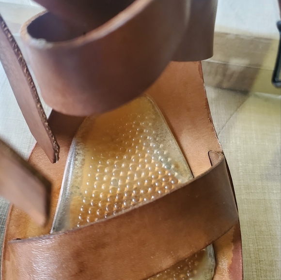 Chloé calf leather sandals Gladiator 8M - Picture 7 of 10